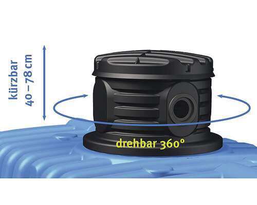 Graf Erdtank Zisterne Modularis 2500 - 7500 Liter – Bild 4