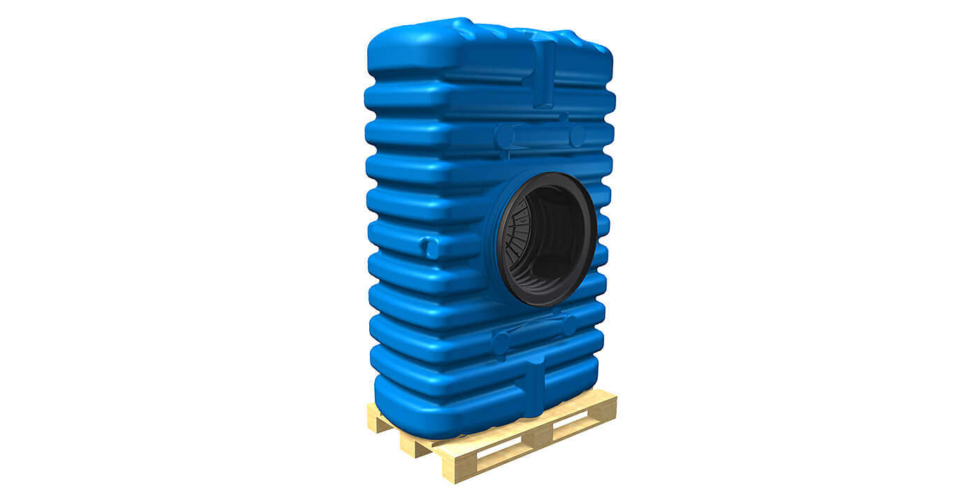 4Rain Flat S 1 500 - 6 000 Liter Garten-Comfort, begehbar