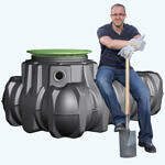 Graf Flachtank Platin Garten-Komfort, begehbar – Bild 2